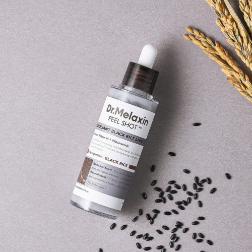 Dr.Melaxin Peel Shot Glow Rice Black Rice Ampoule Exfoliating Face