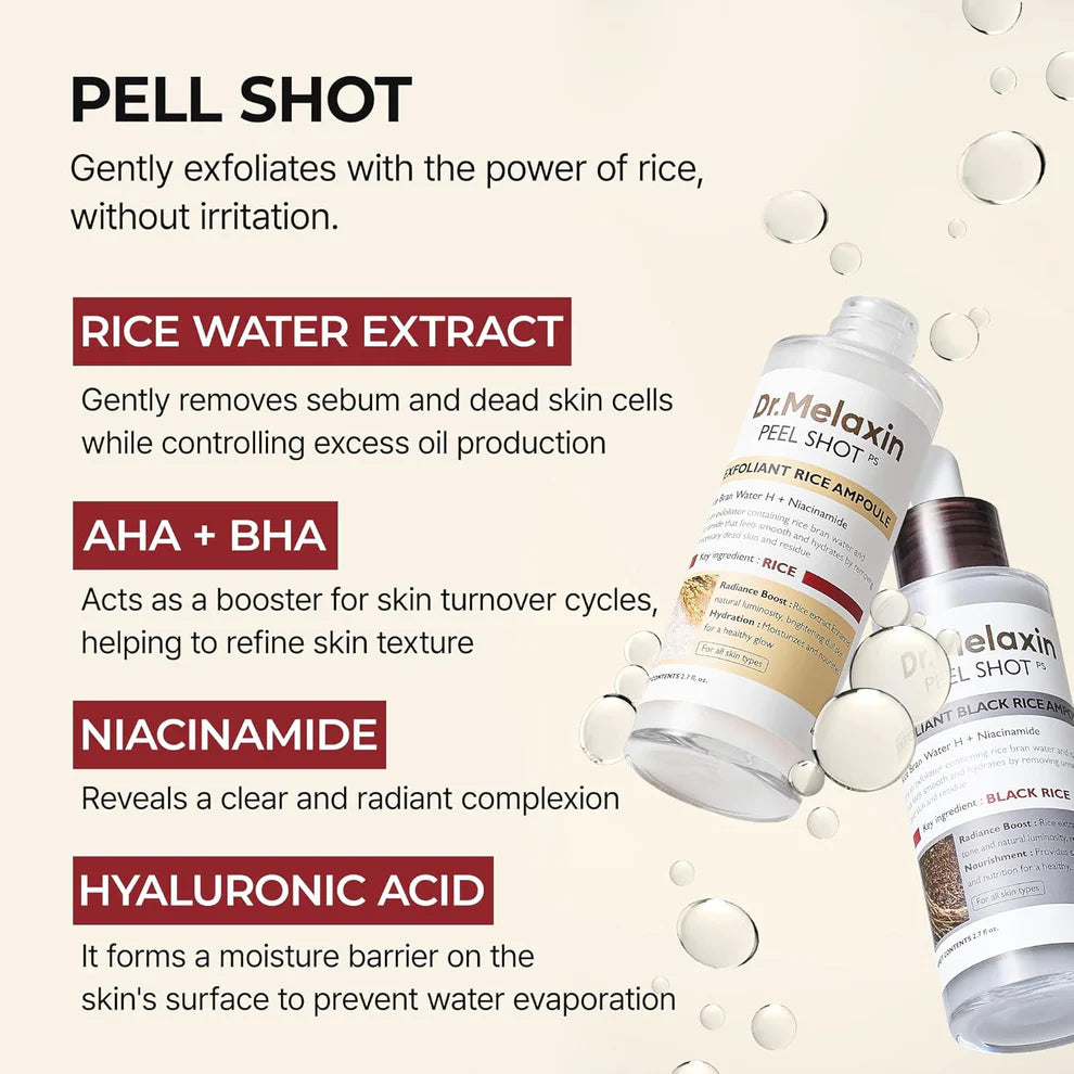 Dr.Melaxin Official Peel Shot Ampoule Duo