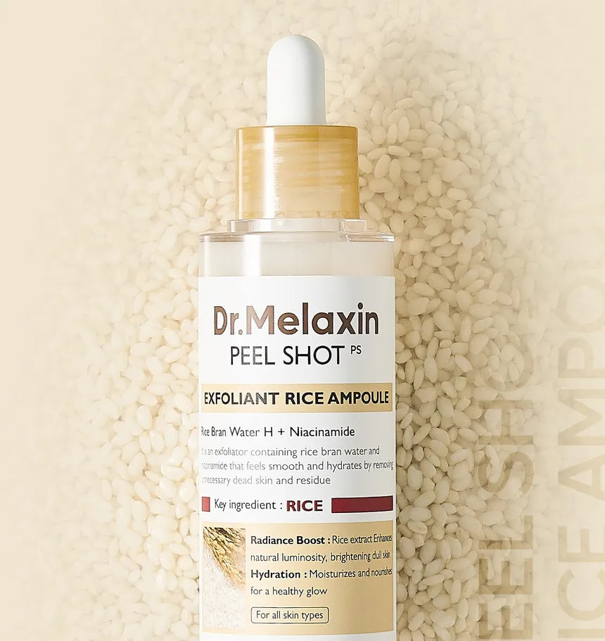 Dr.Melaxin Peel Shot Exfoliating White Rice Ampoule